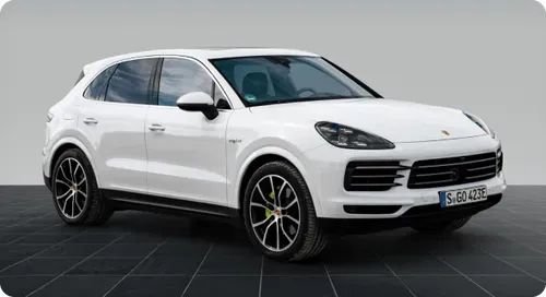 AI processed car in virtual showroom