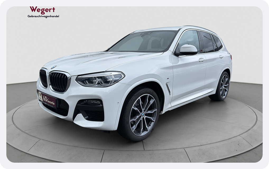 White BMW X3 Wegert