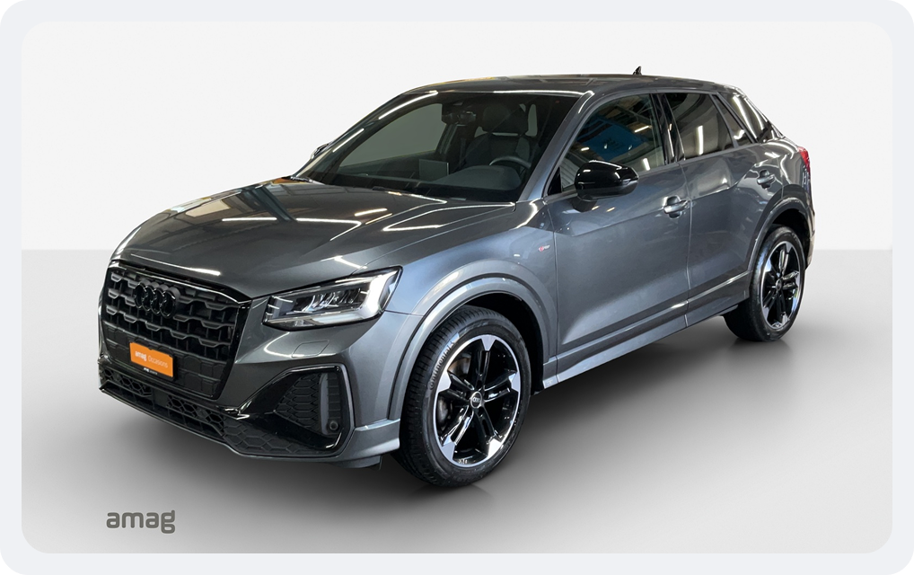 Dark grey Audi Q2 amag