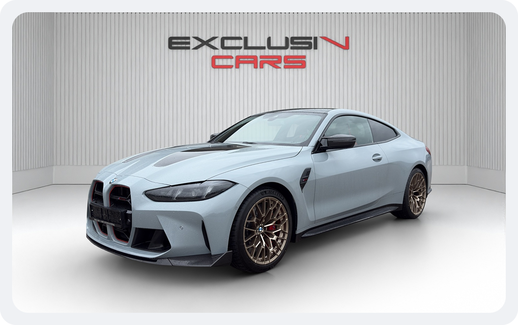 Light blue BMW M4 Exclusiv Cars